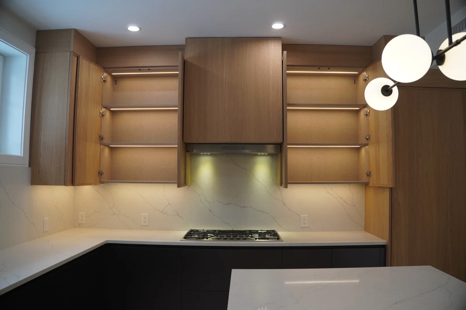 Detail of DOCA cabinet interior organization
